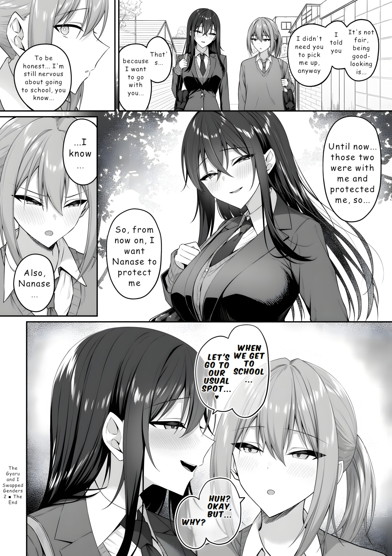 Hentai Manga Comic-The Gyaru and I Swapped Genders The Female Me and The New Boy-Read-78